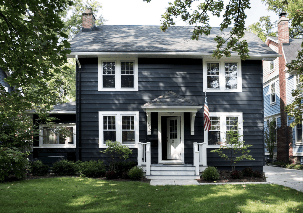 Black Painted Railings